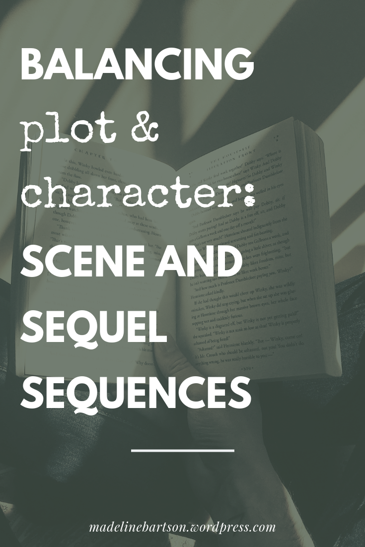 How to write scenes that balance plot & character, tips for accomplishing both plot & character development