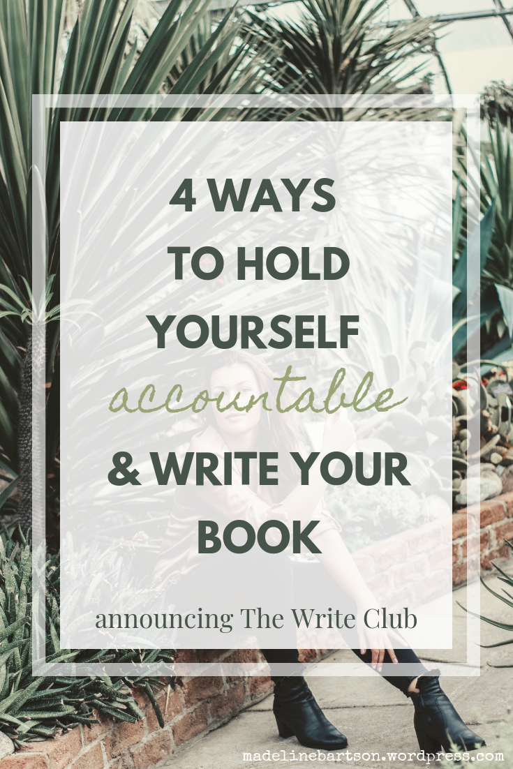 4 More Ways to Hold Yourself Accountable &amp; Write Your Book alt